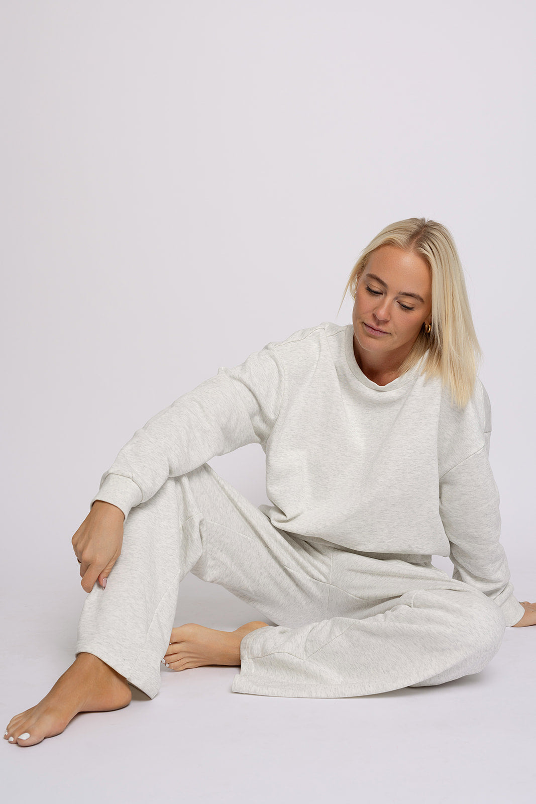 Women's Sweat Set | Heather Grey