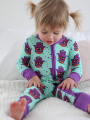 Hamsa Zip Romper
