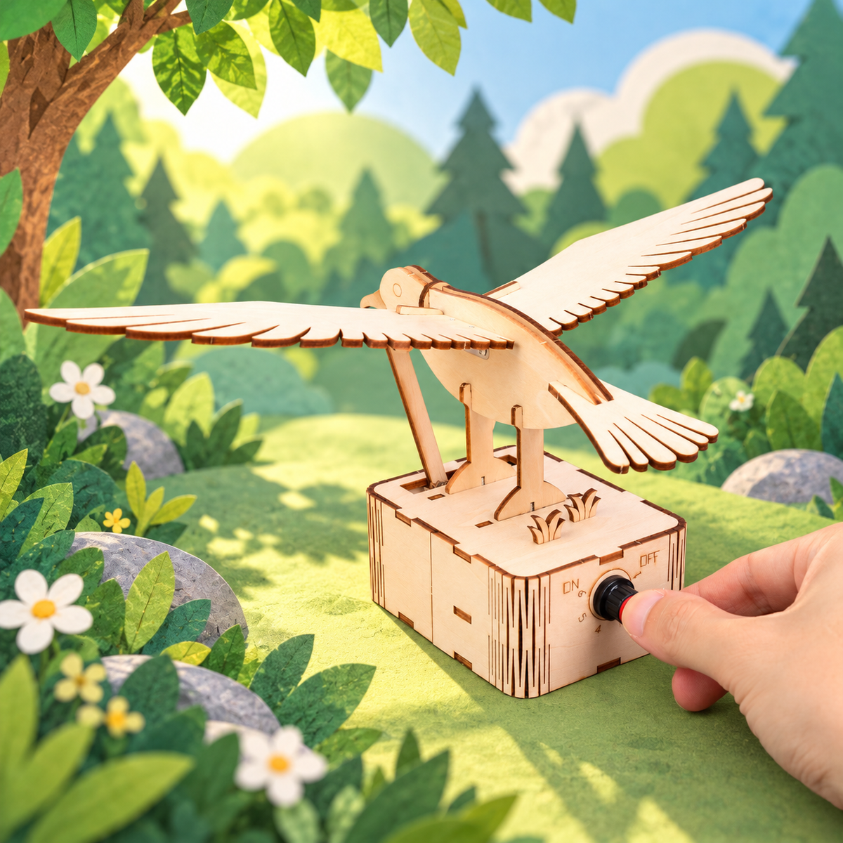 Diy Flapping Bird Engineering Kit