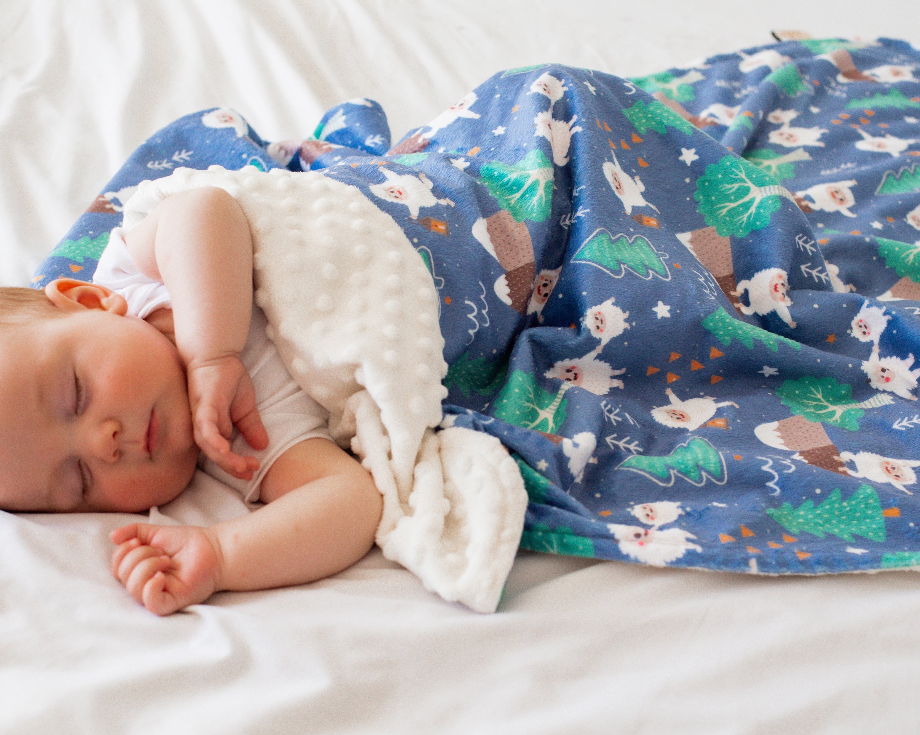 Baby & Toddler Minky Blanket - Yeti Dreams
