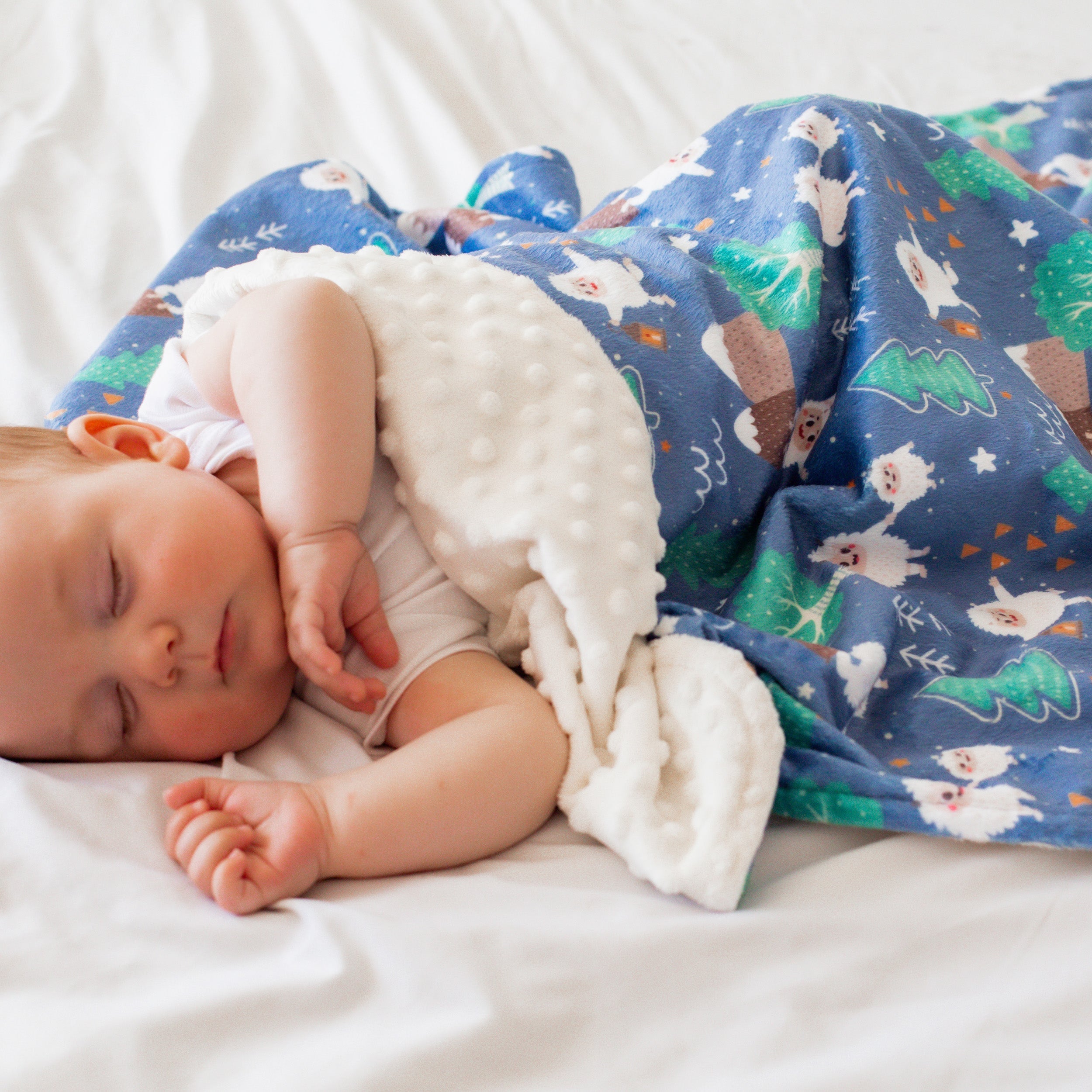 Baby & Toddler Minky Blanket - Yeti Dreams