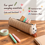 Fair Trade Animal Pen Case - Cat