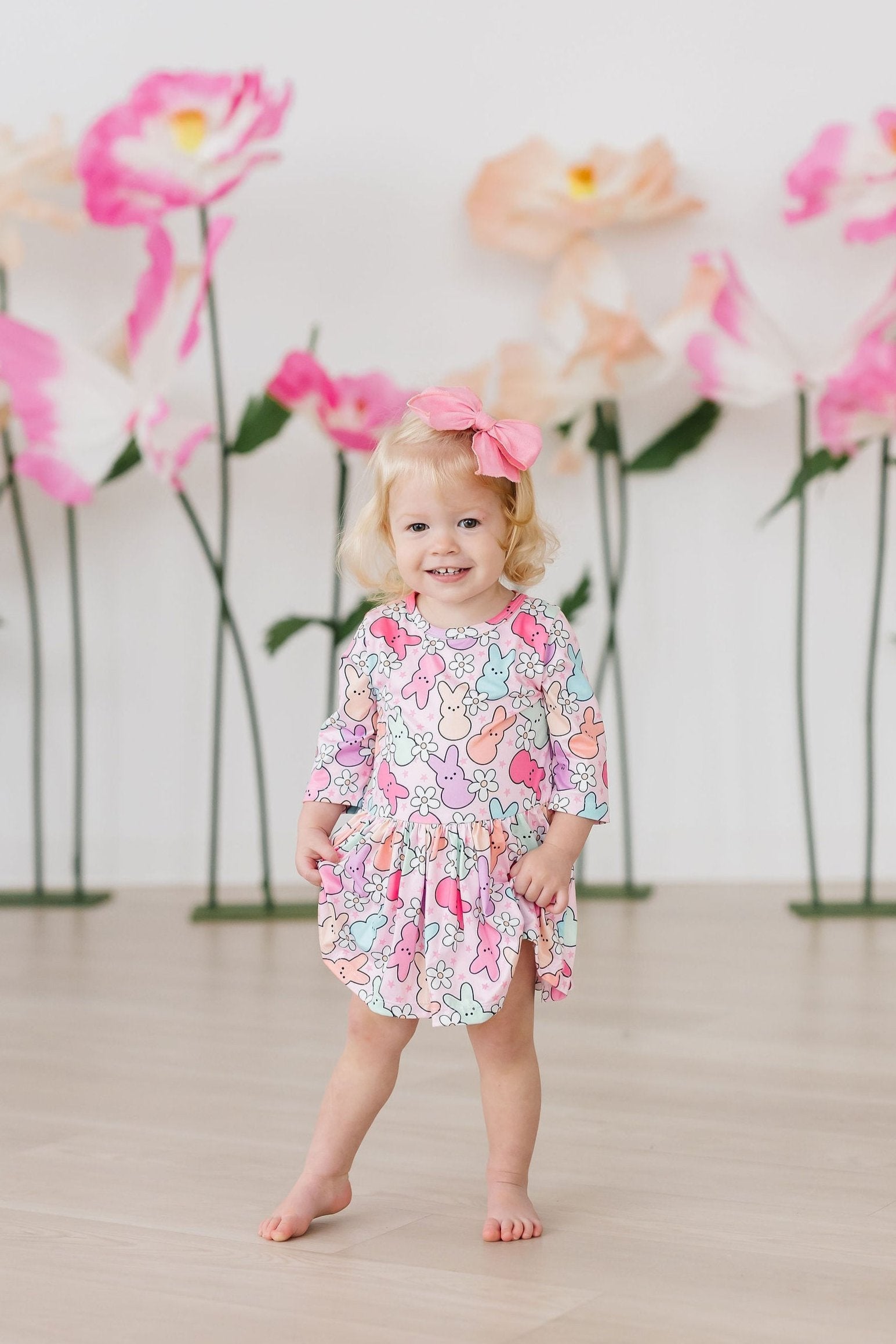 Hangin With My Peeps Twirl Bodysuit