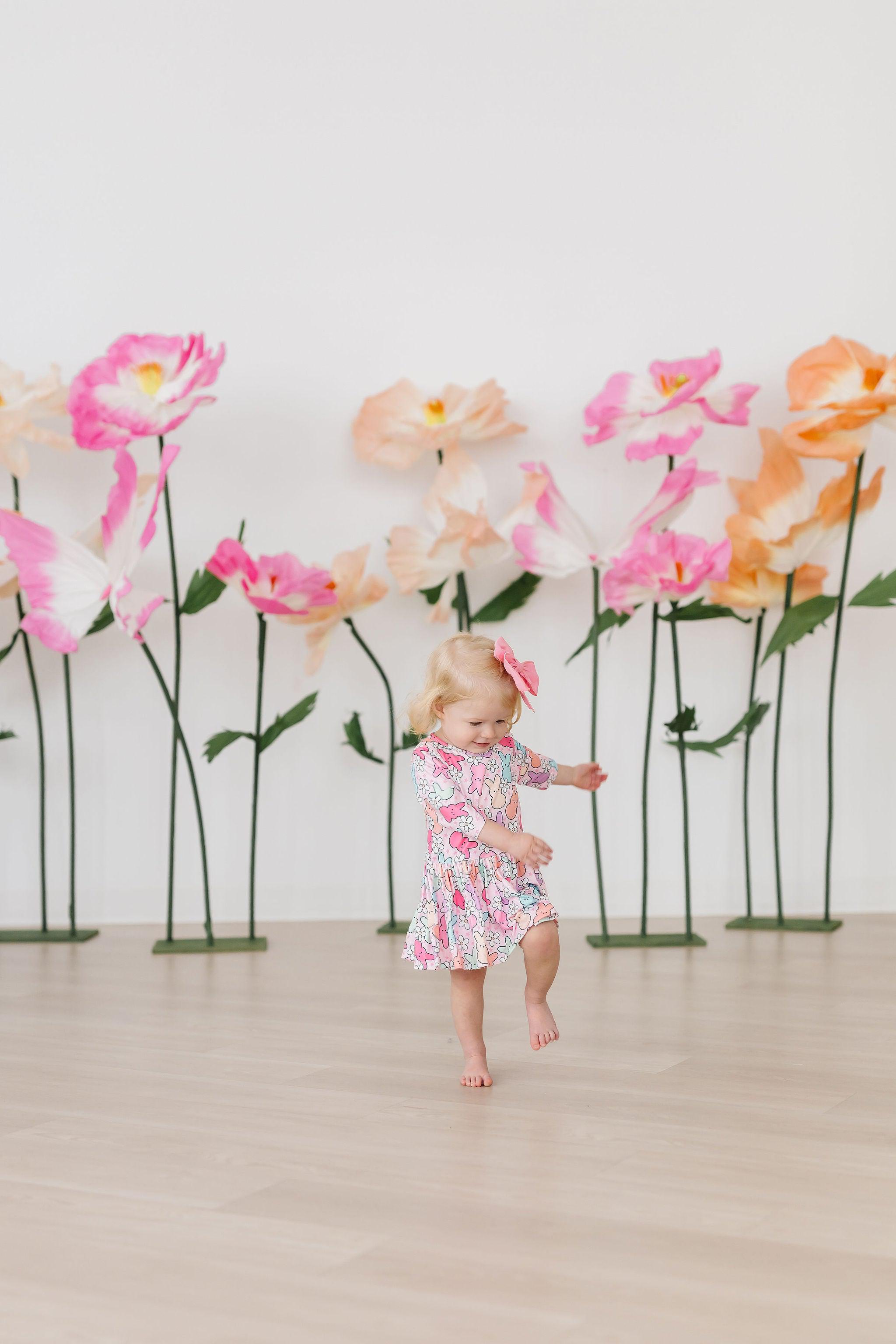 Hangin With My Peeps Twirl Bodysuit