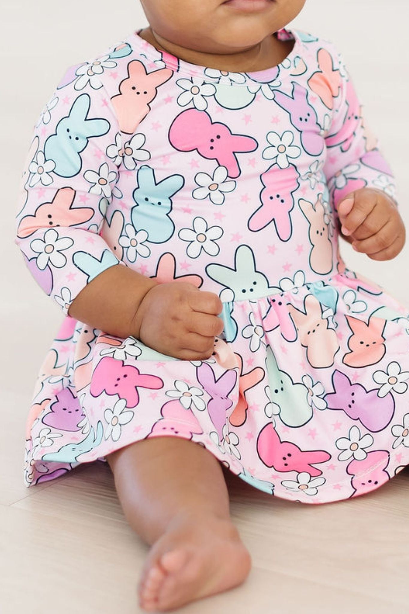 Hangin With My Peeps Twirl Bodysuit