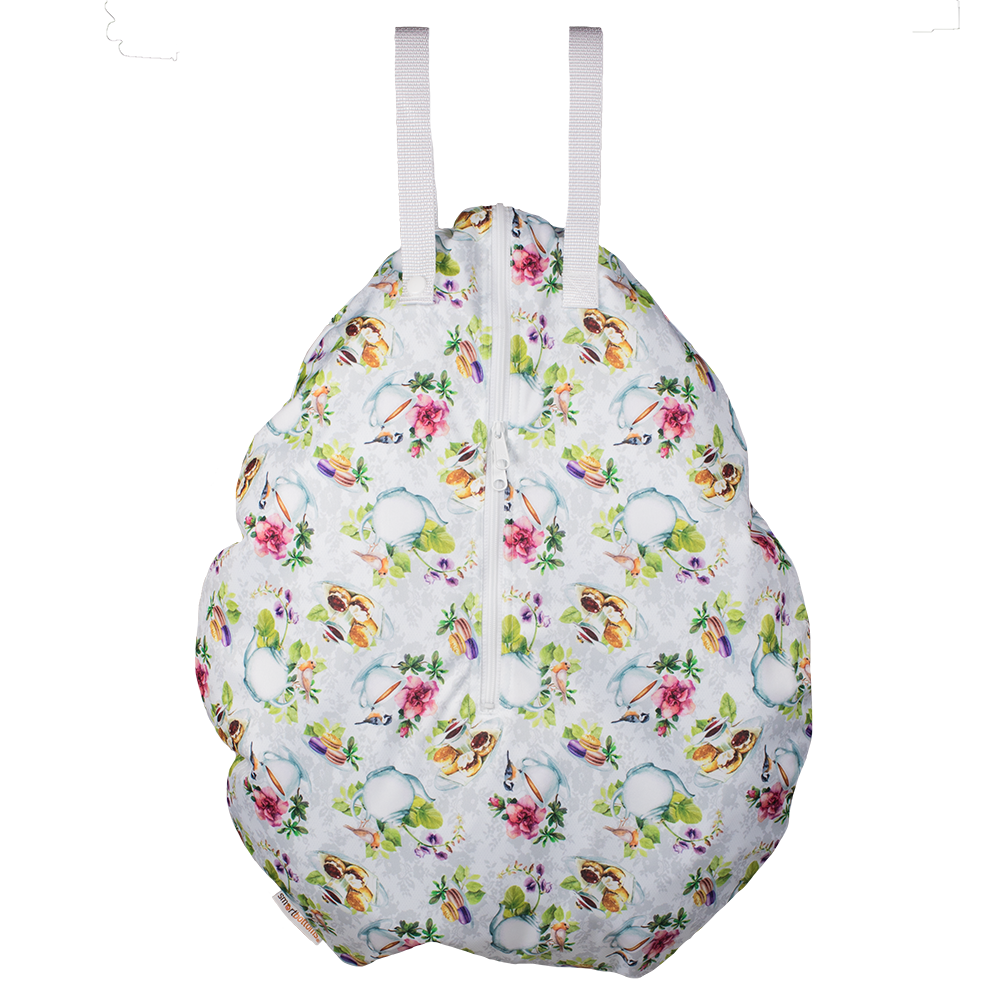 Hanging Wet Bag - Tea Party