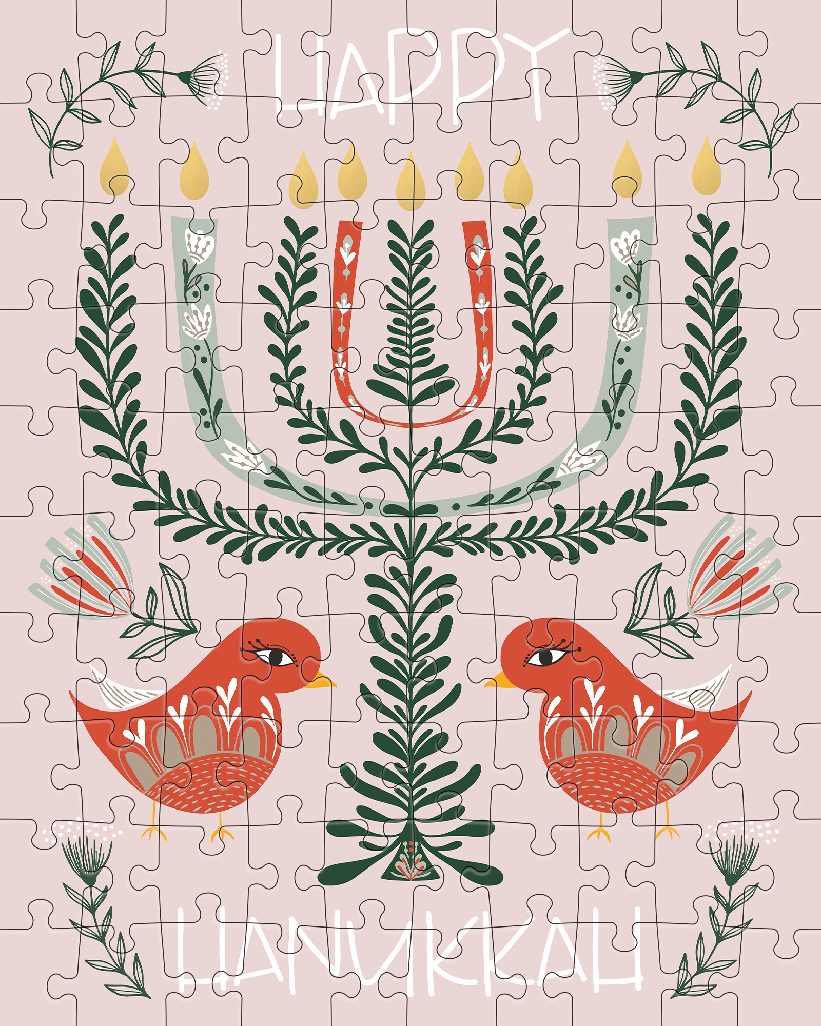 Jiggy Junior, Hanukkah Birds By Amita Nair