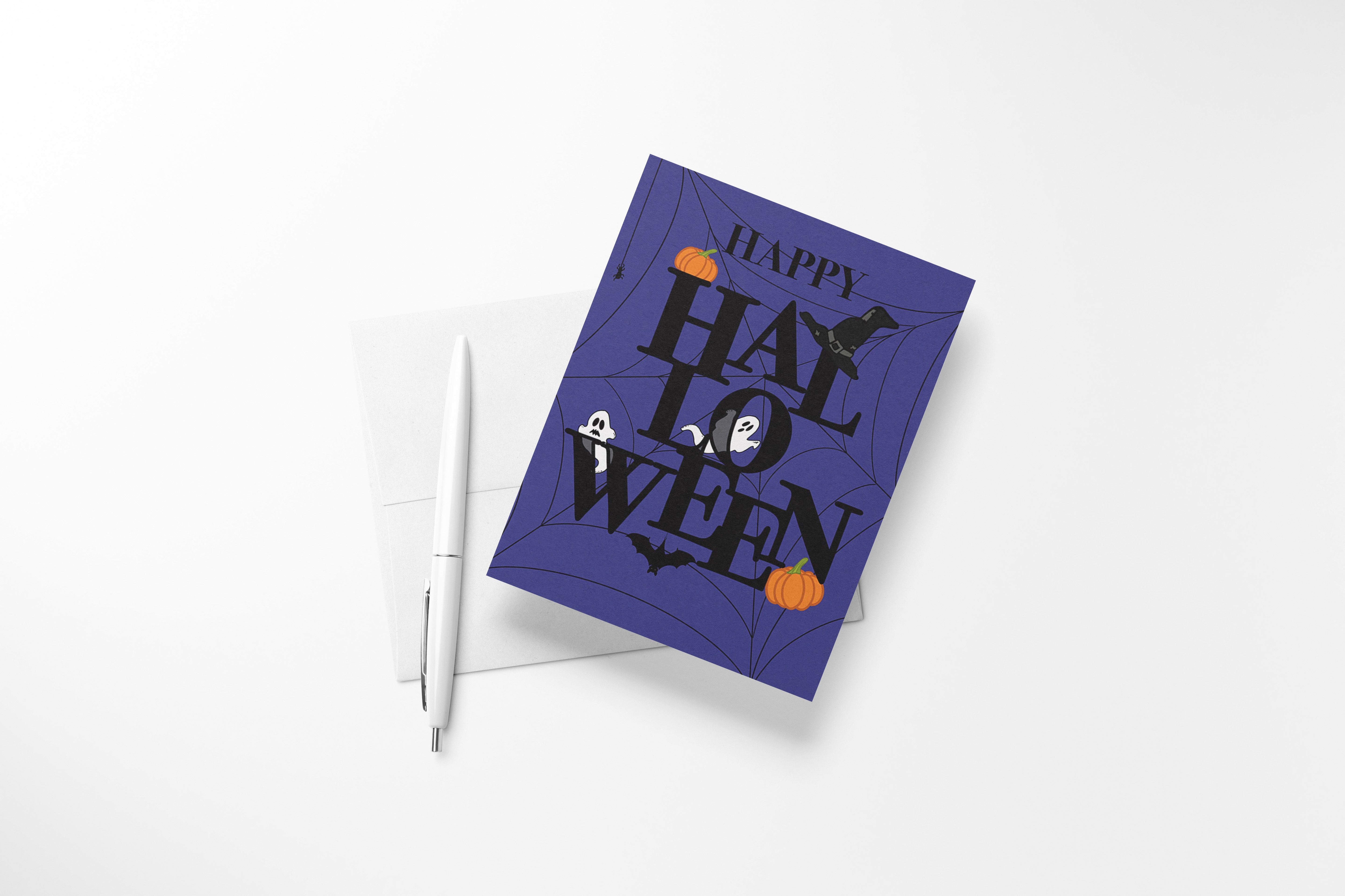 Happy Halloween Greeting Card