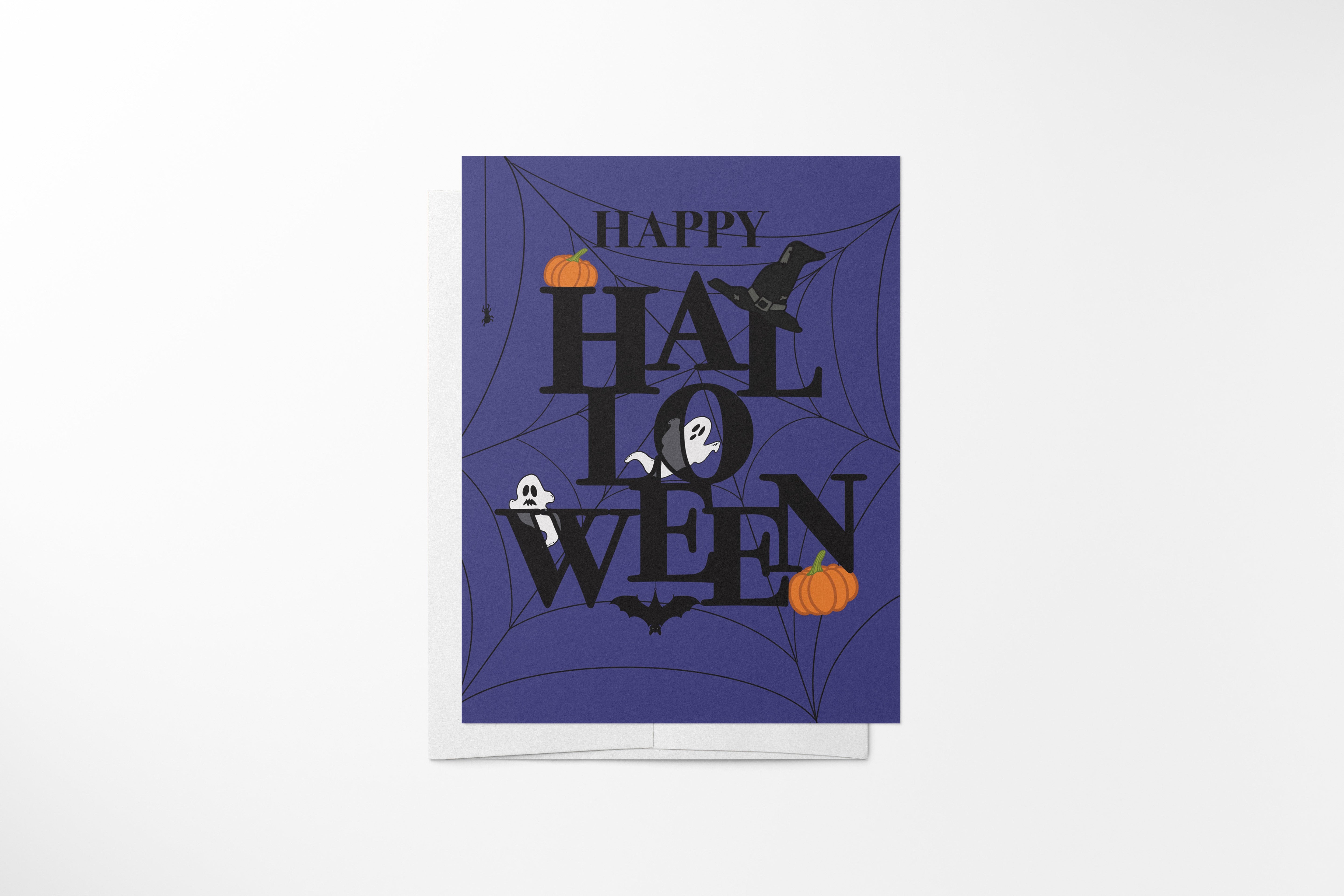 Happy Halloween Greeting Card