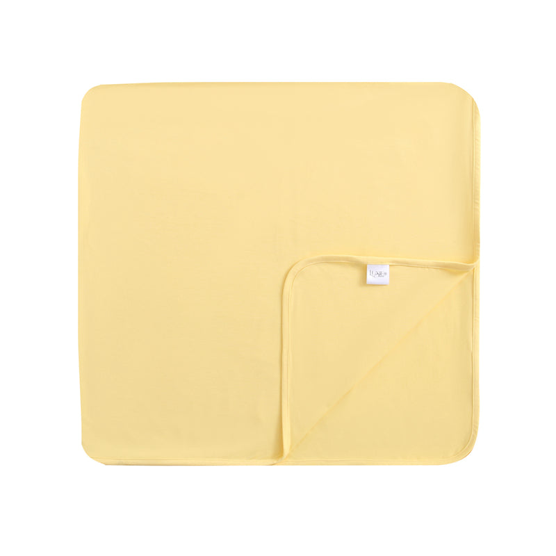 Happy Yellow Swaddle Blanket