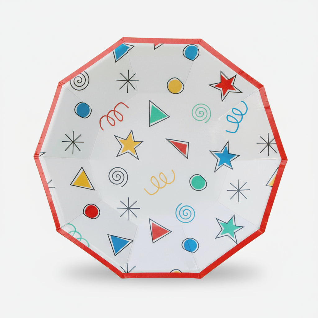 Happy Colors Party Supplies In A Box