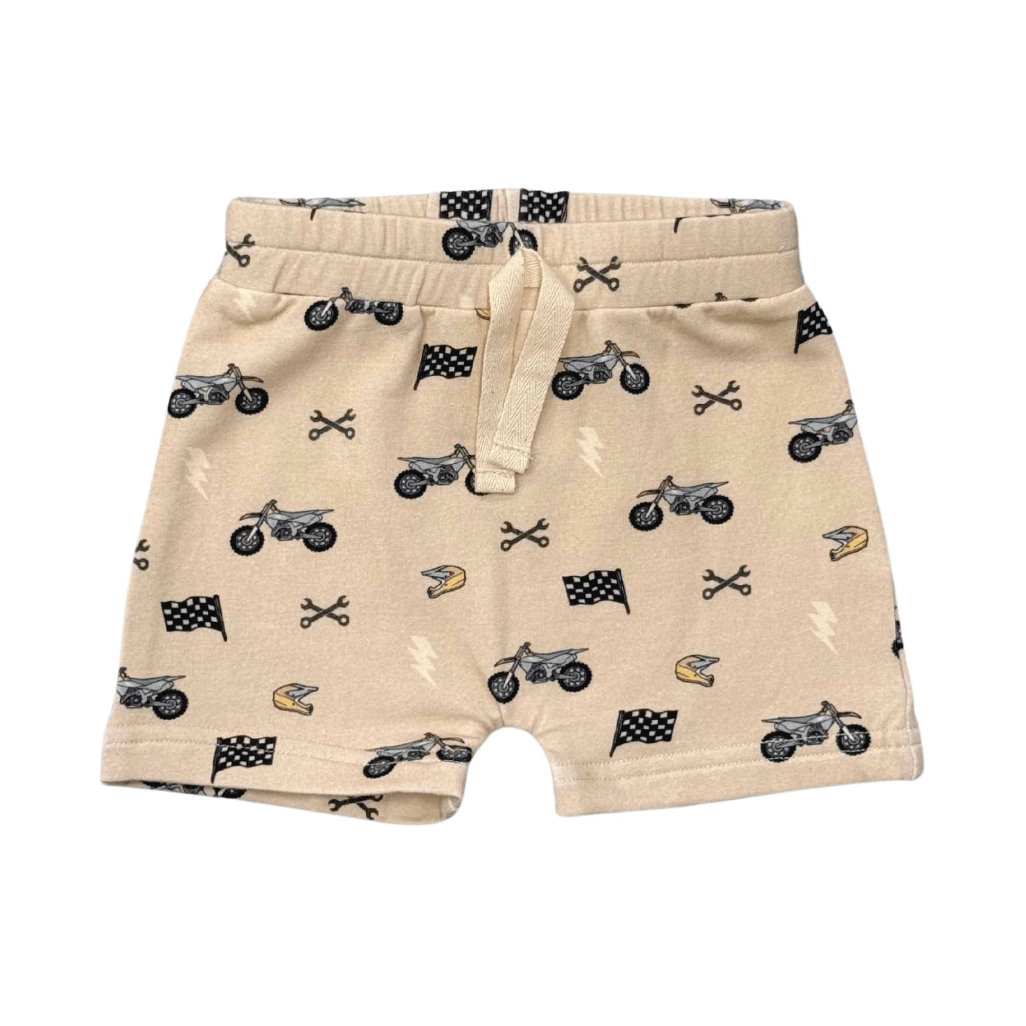 Boys Harem Shorts In Dirt Bikes