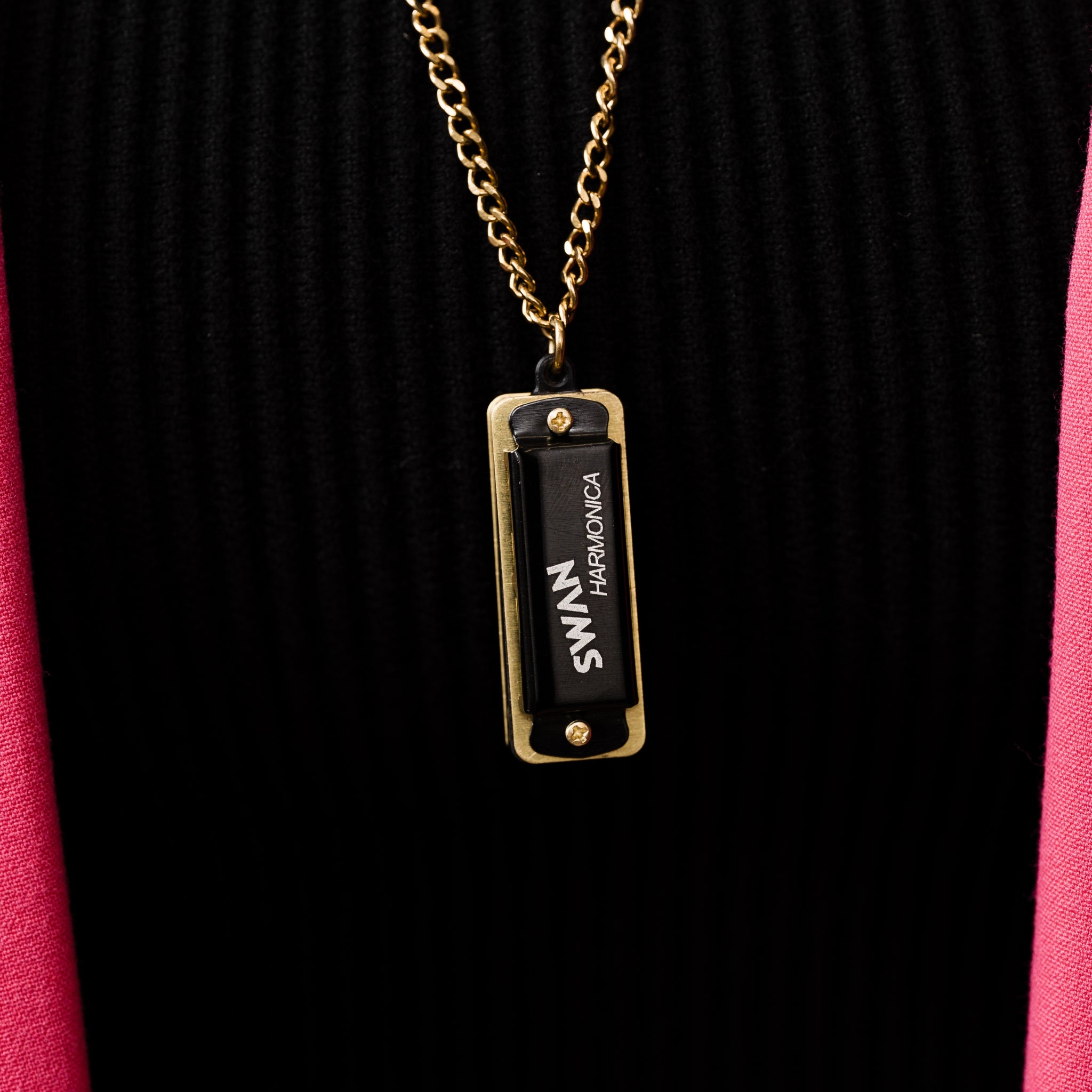 Harmonica Necklace
