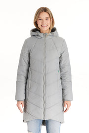Harper 3 In 1 Maternity Coat Cocoon Mid Thigh