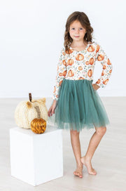 Harvest Florals L/s Tutu Dress