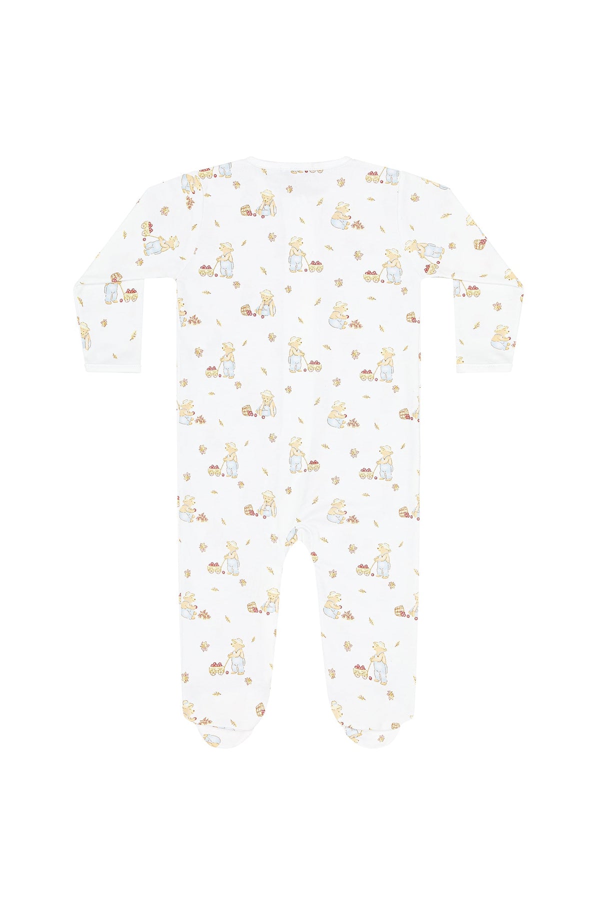 Harvest Time Zipper Footie