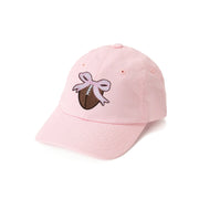 Football Bow Patch Baseball Hat