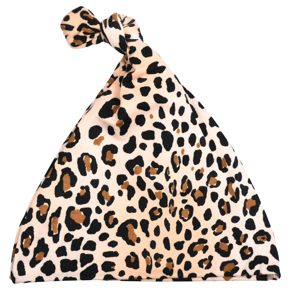 Leopard Knotted Hat- Old Design