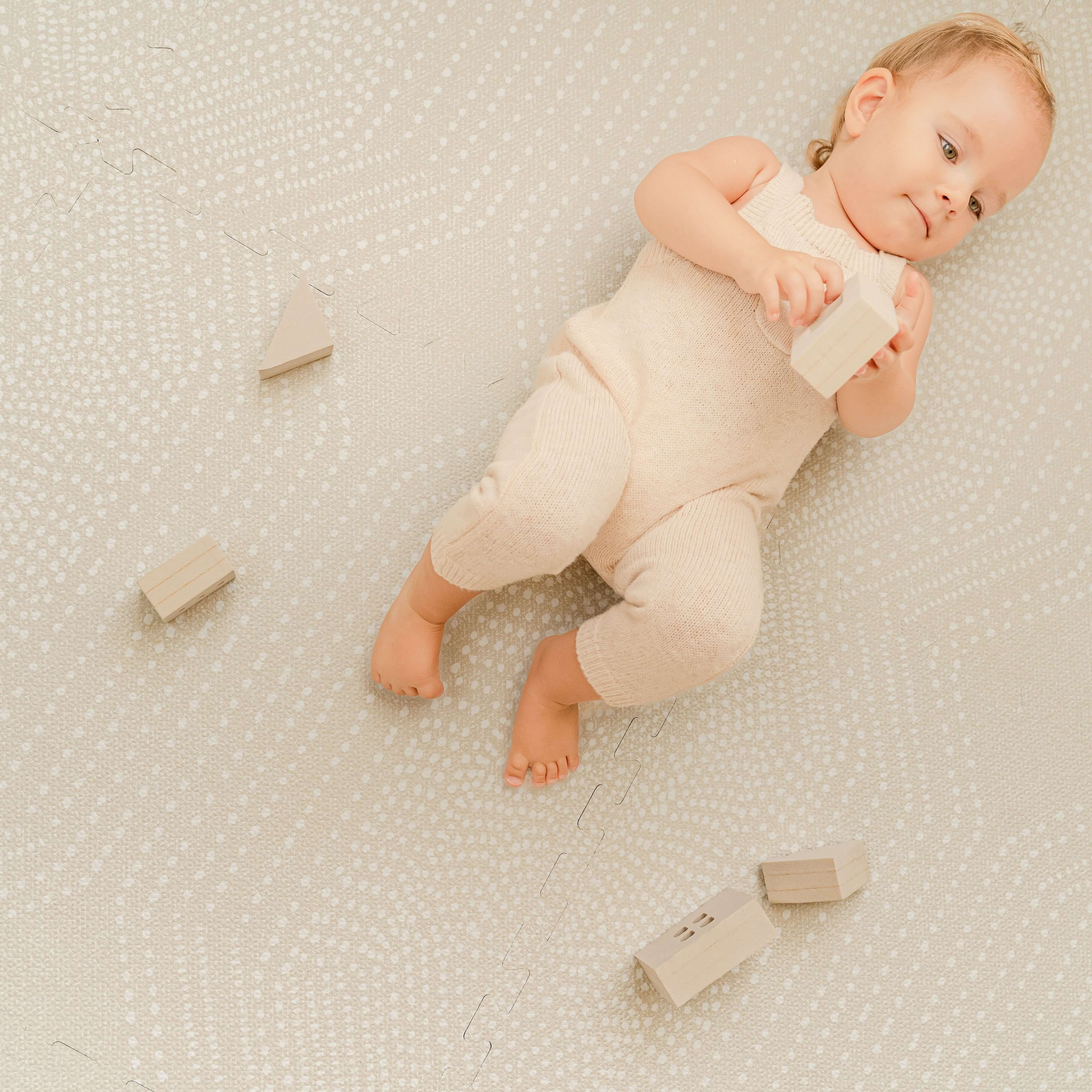 Premium Foam Playmats | Deco - Ecru