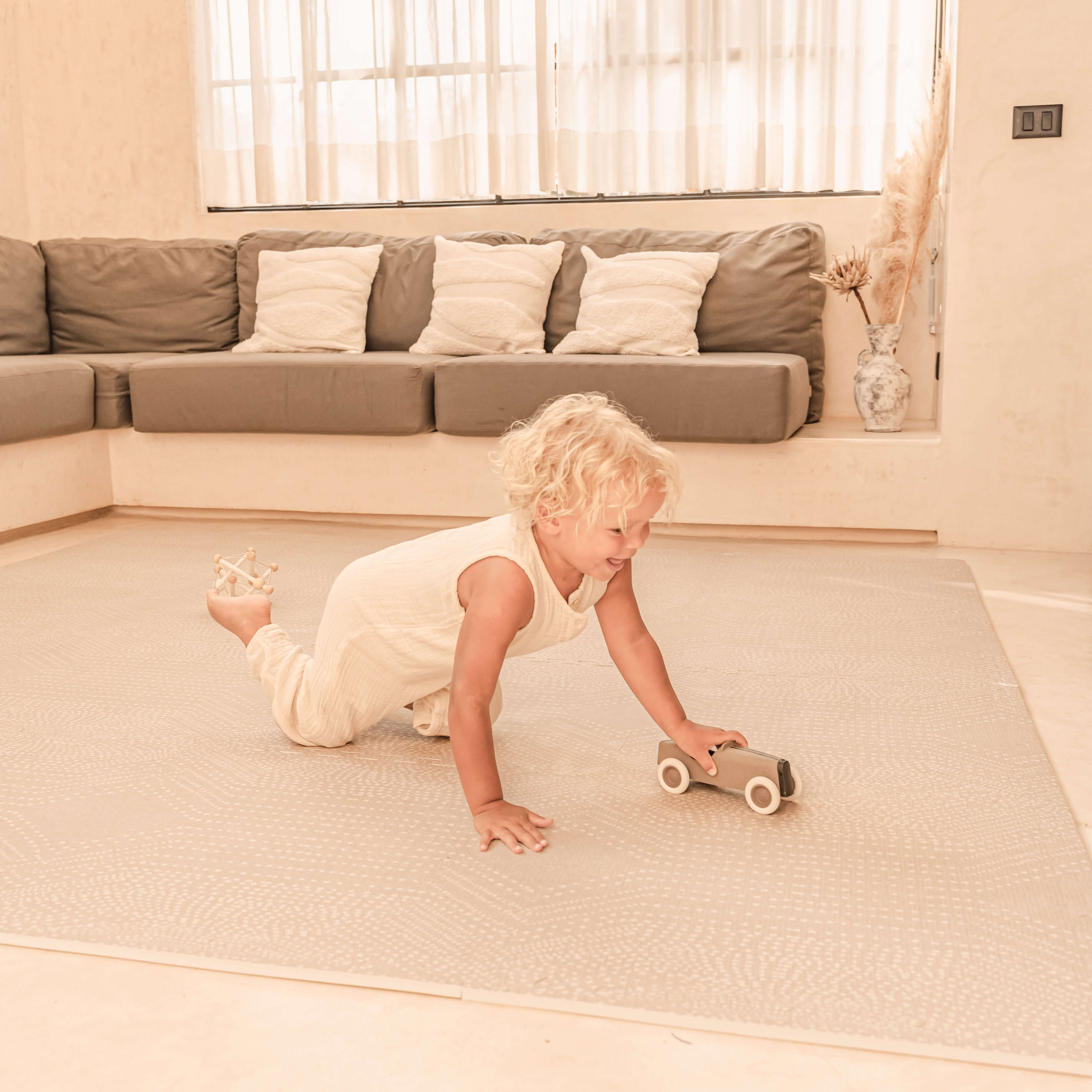 Premium Foam Playmats | Deco - Latte