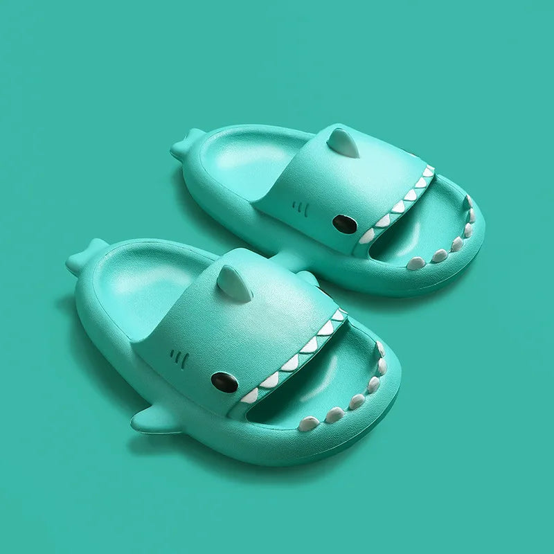 Non-slip Eva Shark Slippers For Children Multivariant