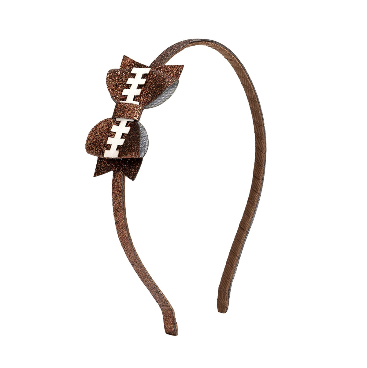 Game Day Glitter Bow Headband