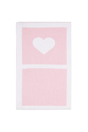 Heart Knit Blanket