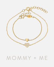 Heart Bracelets - Mommy + Me