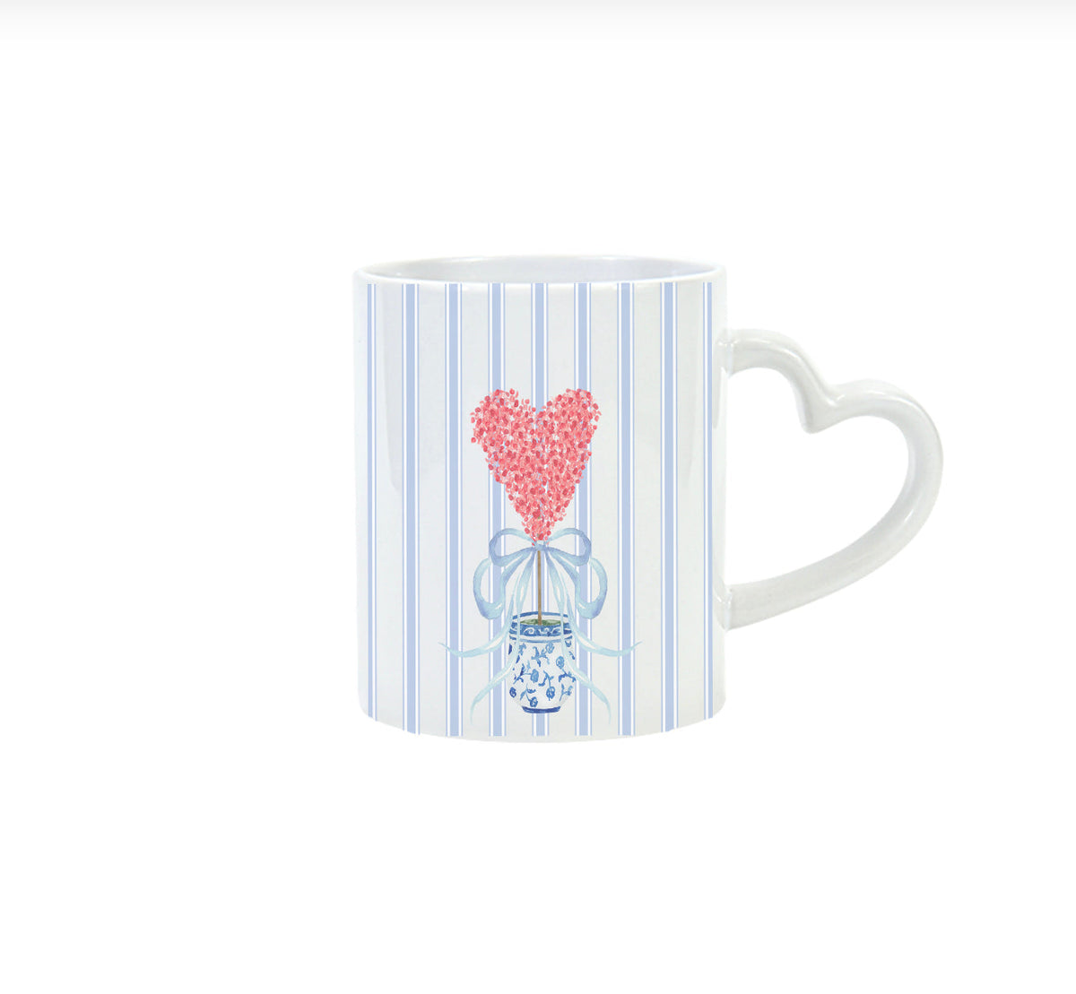 Heart Handle Valentine’s Day Mug