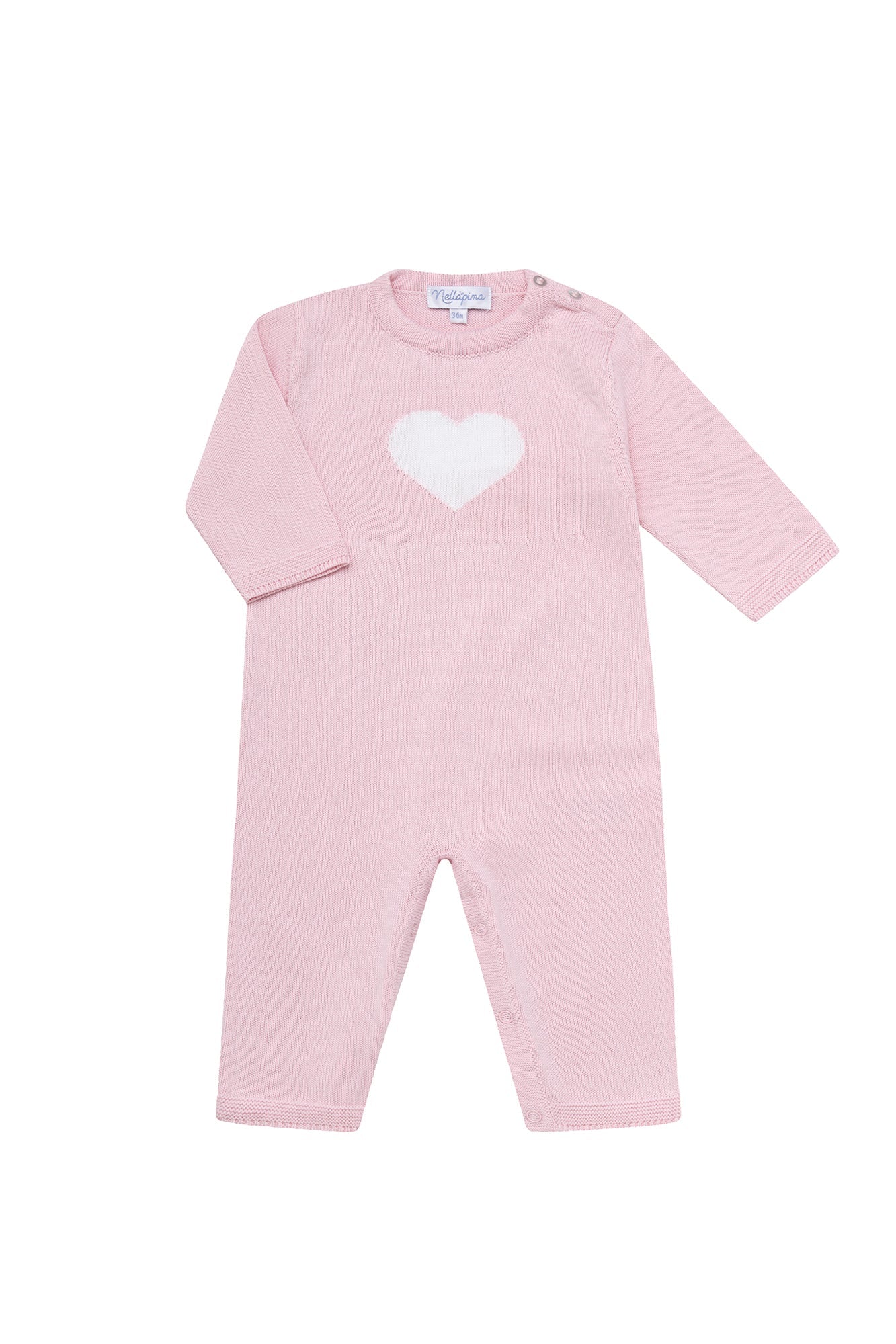 Heart Knit Bodysuit