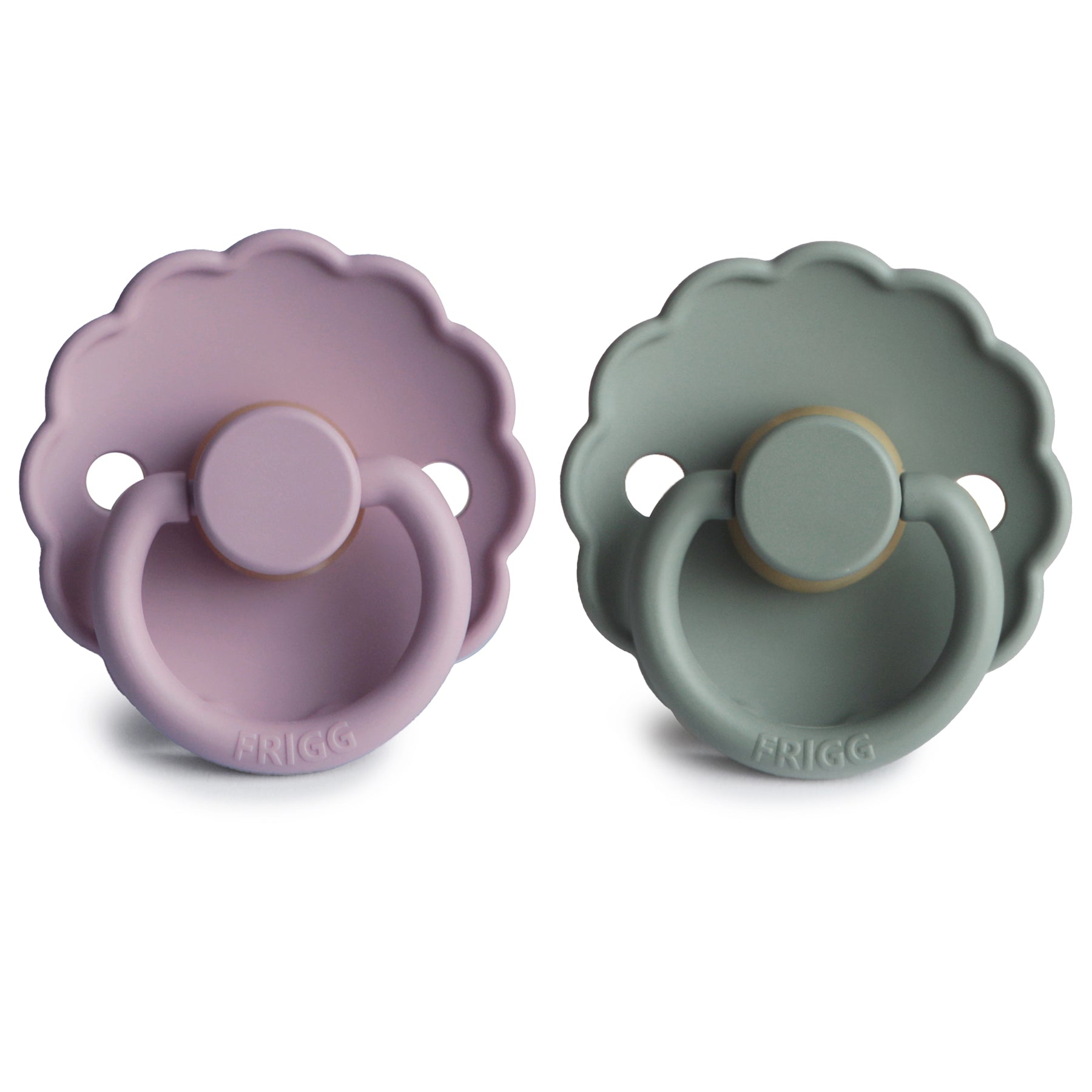 Frigg Daisy Natural Rubber Pacifier 2-pack