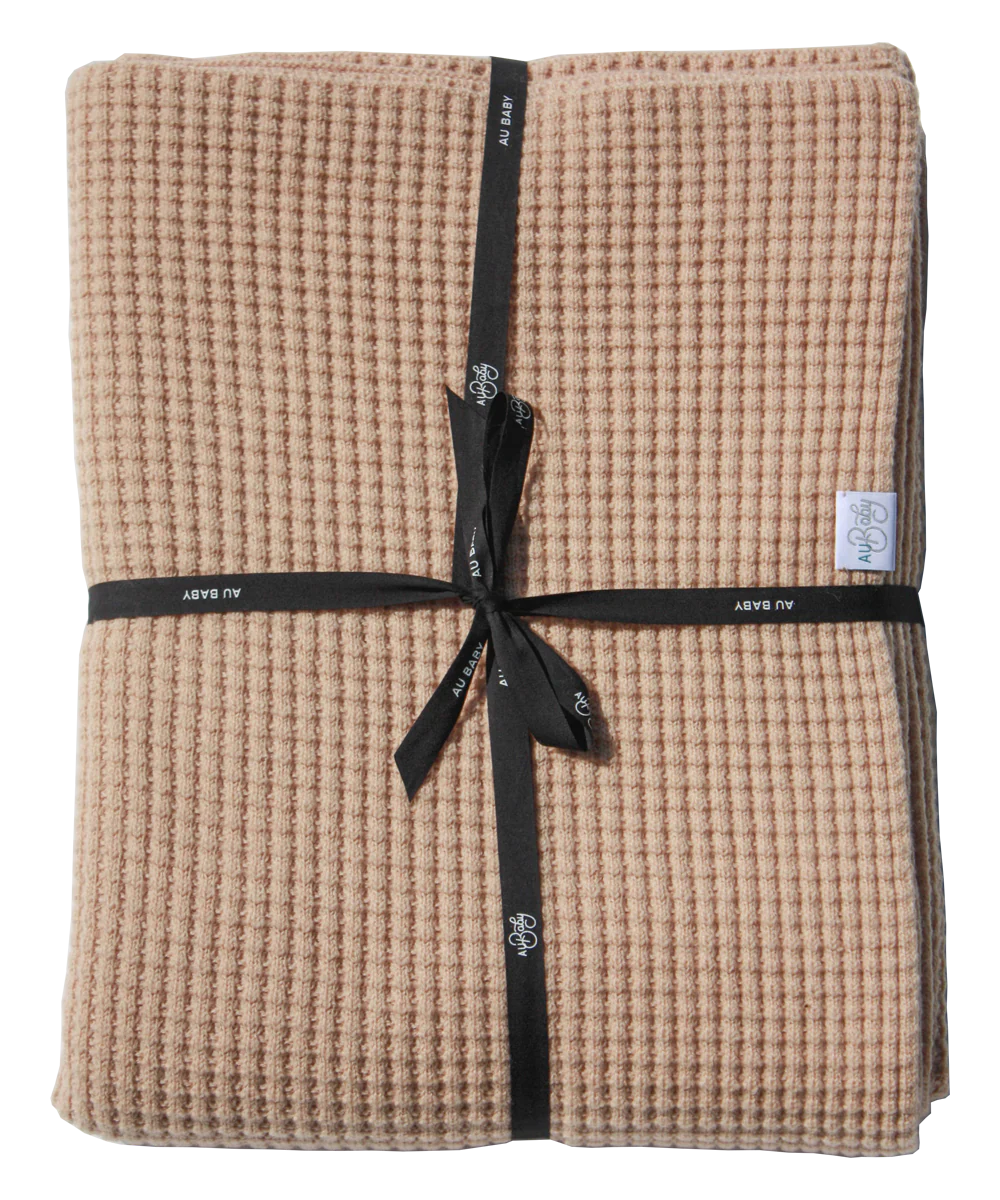 Adult Popcorn Blanket - Henna