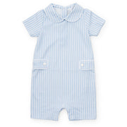 Henry Boys' Pima Cotton Shortall - Classic Stripe