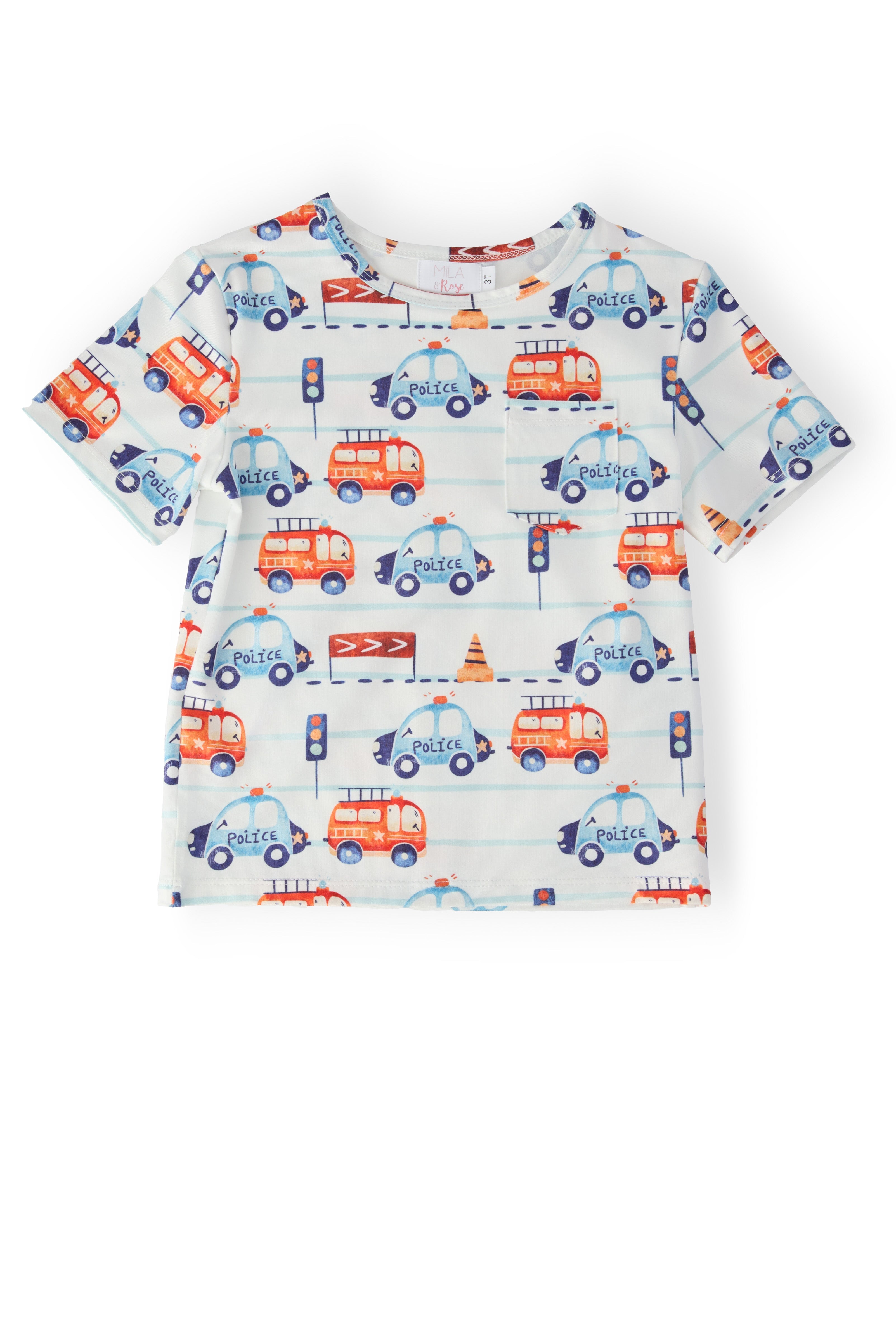 Boys Highway Hero S/s Pocket Tee