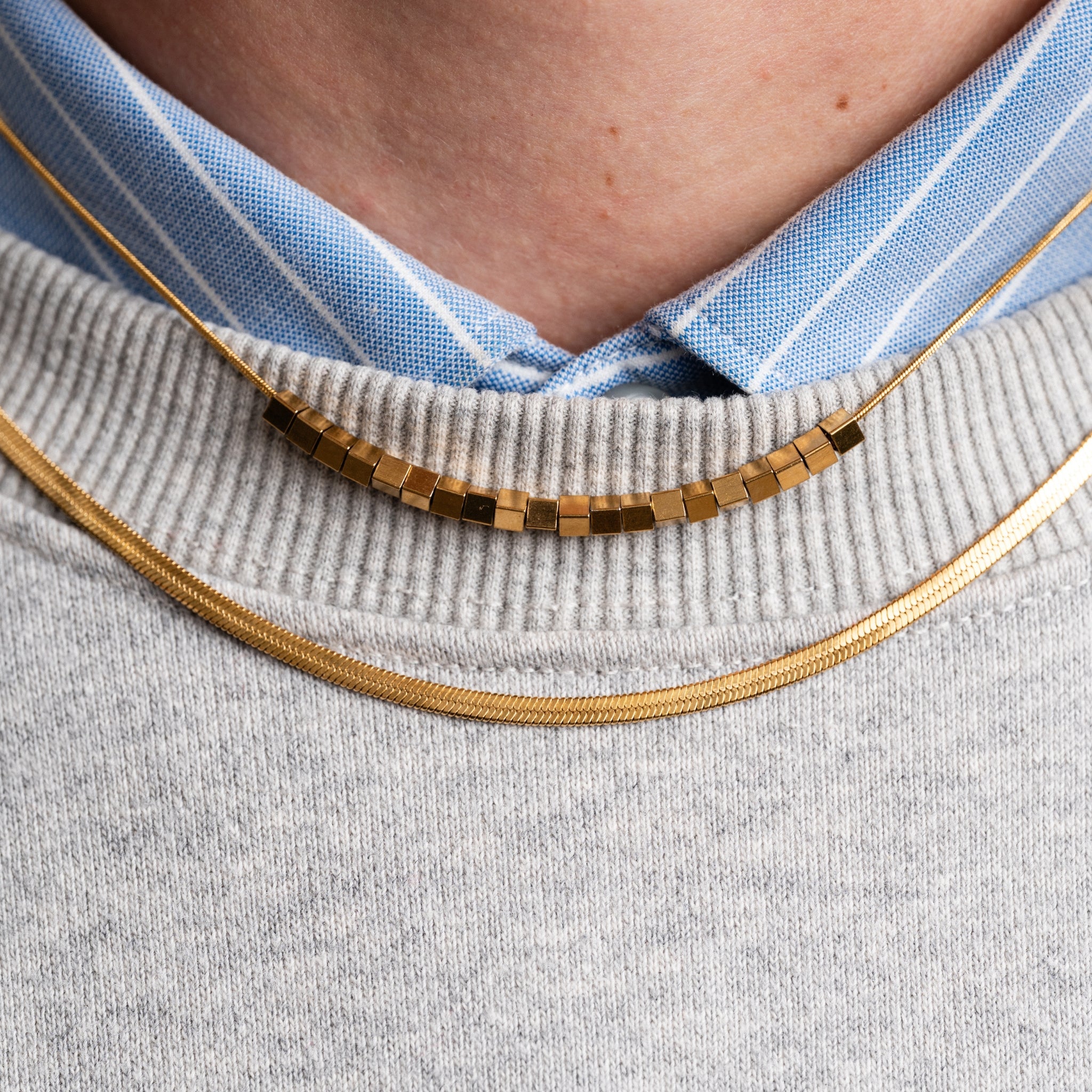 Herringbone Chain Necklace