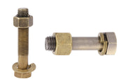 Hexed Bolt Puzzle Set - Two Metal Mechanical Brain Teasers