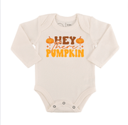 Graphic Bodysuit | Hey There Pumpkin (long Sleeve)