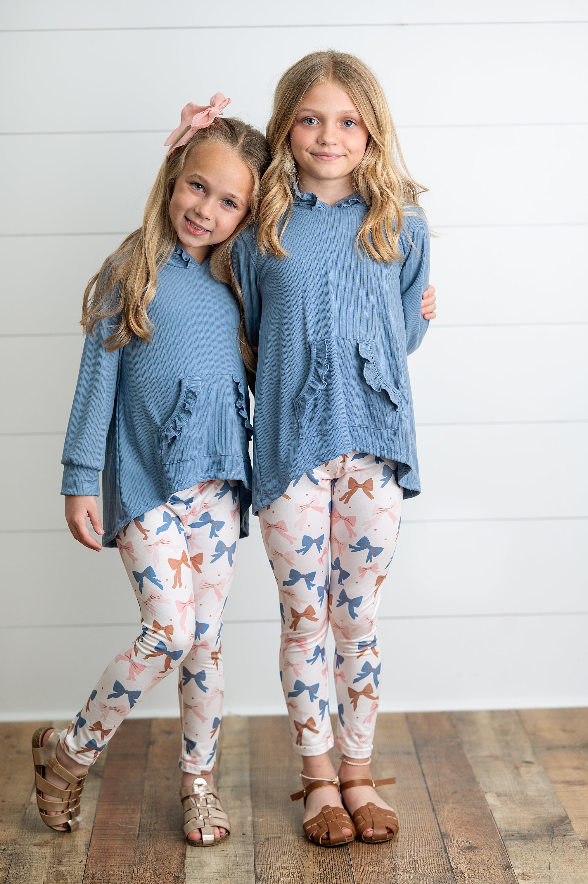 Hi-lo Bow Pant Set