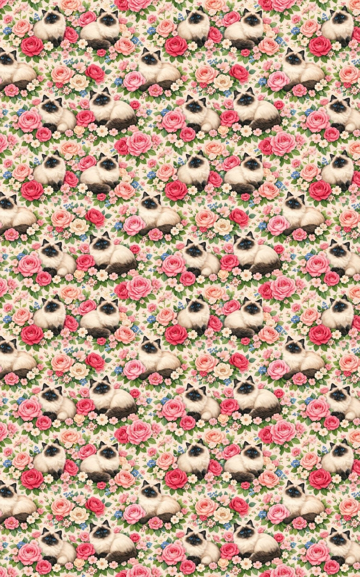 Himalayan Rose Garden Wrapping Paper