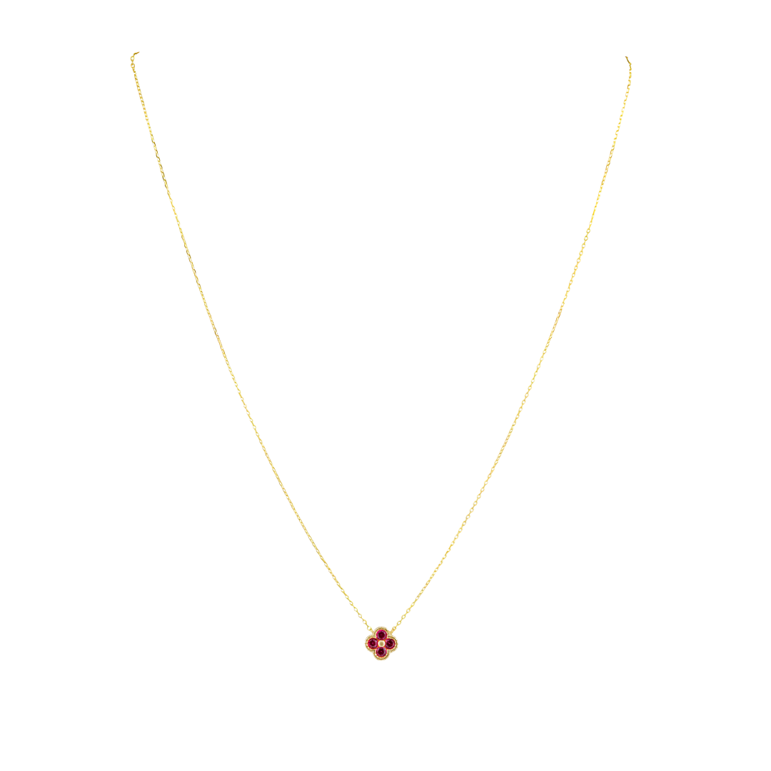 Mini Gracie Cz Pendant Necklace