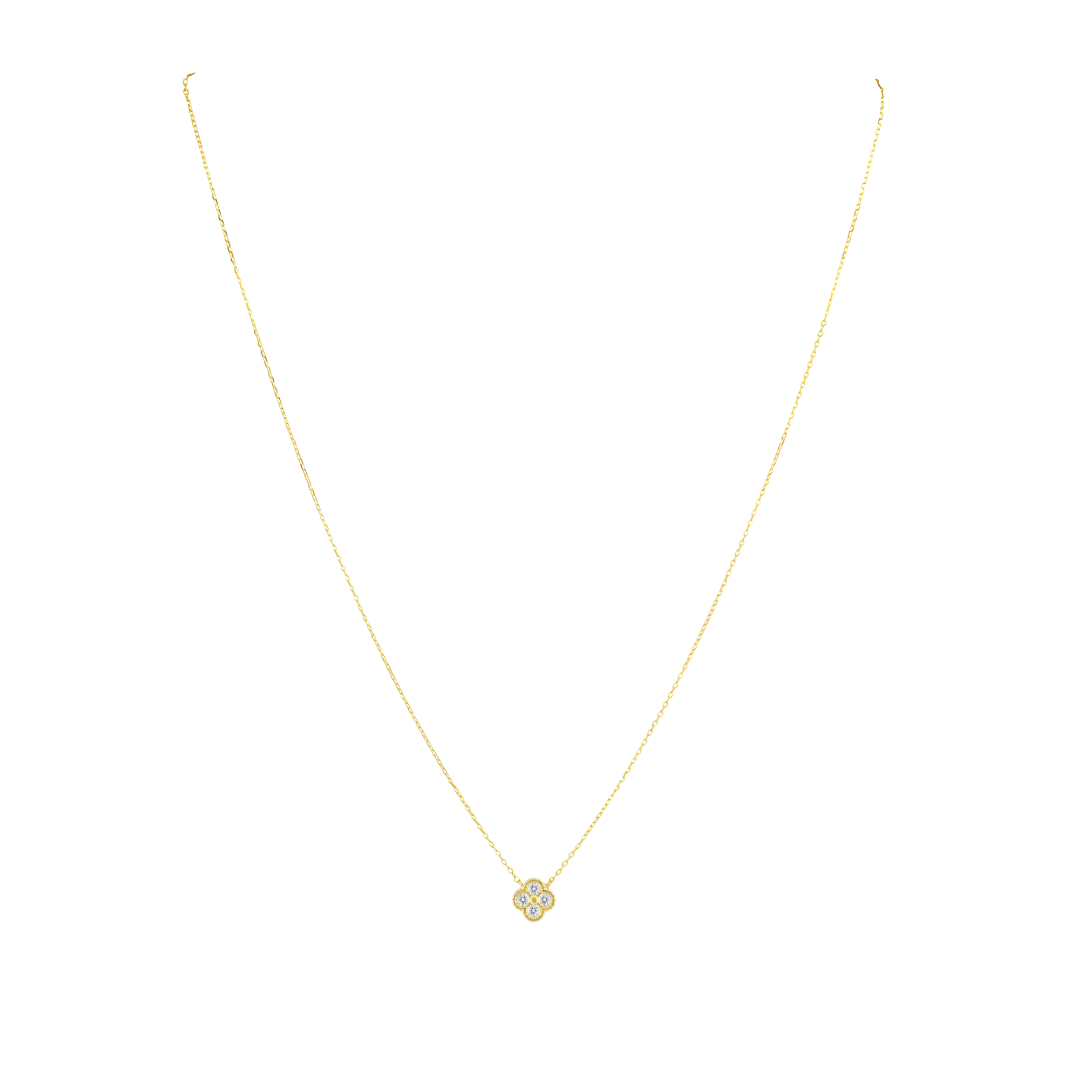 Mini Gracie Cz Pendant Necklace