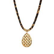 Pineapple Cord Necklace