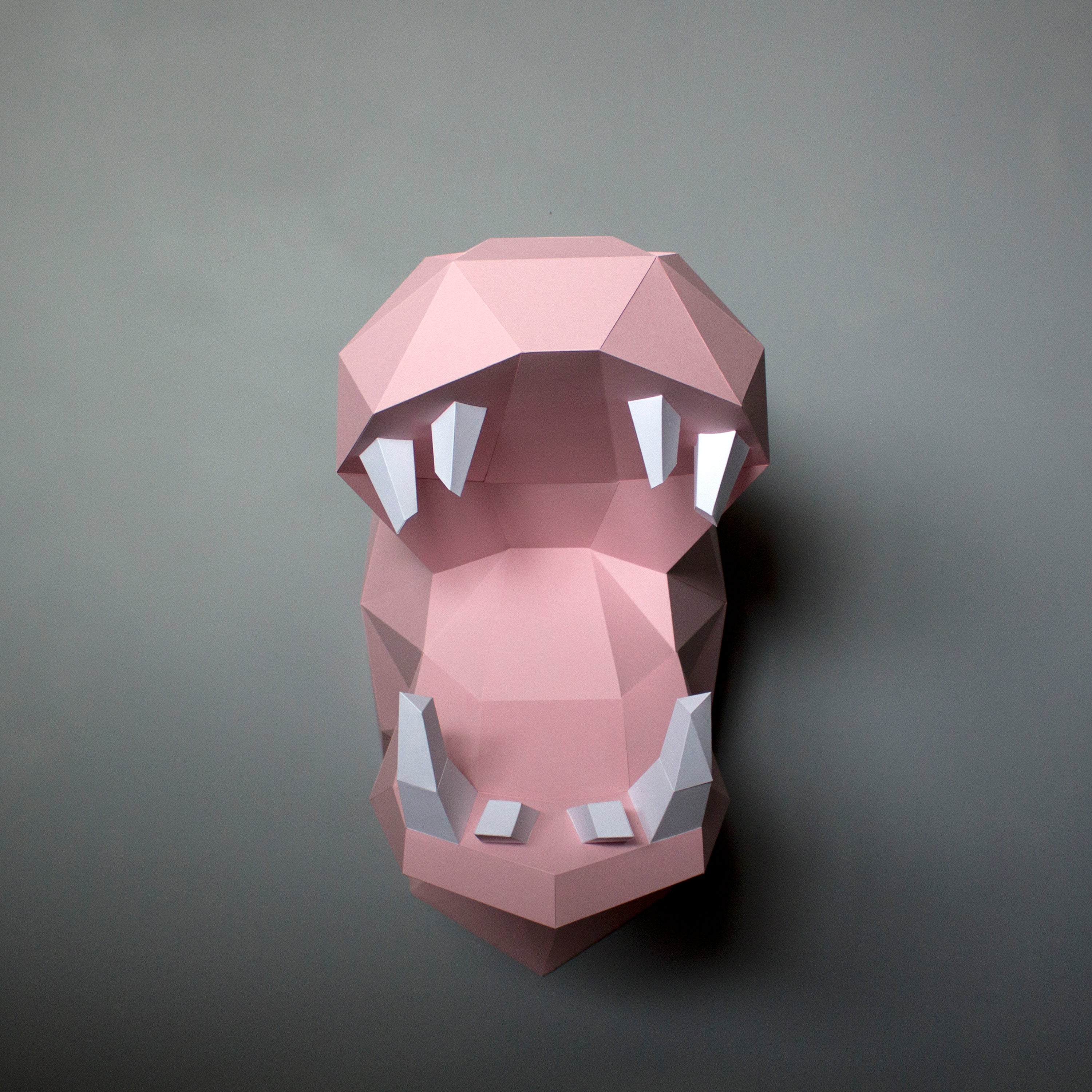 Penelope The Hippo | Diy Paper Craft Animal Kit