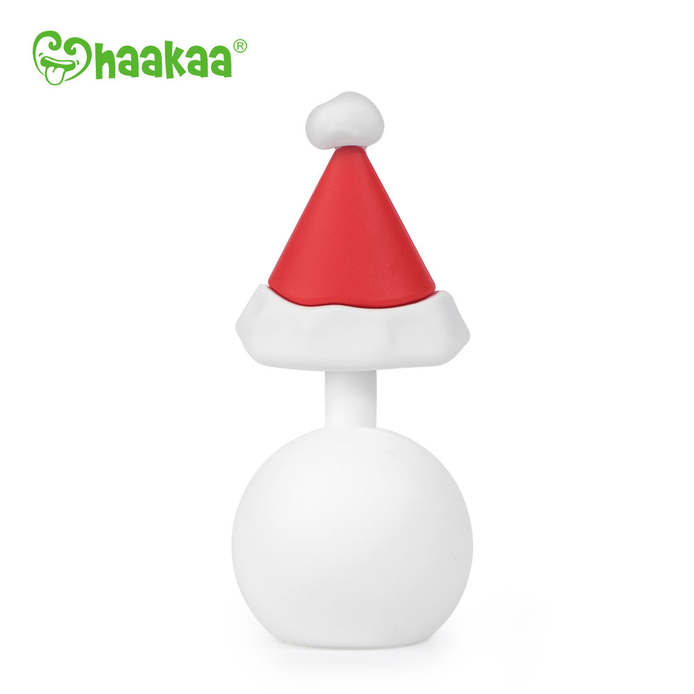 Haakaa Winter Holiday Silicone Breast Pump Stopper Gift Set 4 Pk (limited Edition)