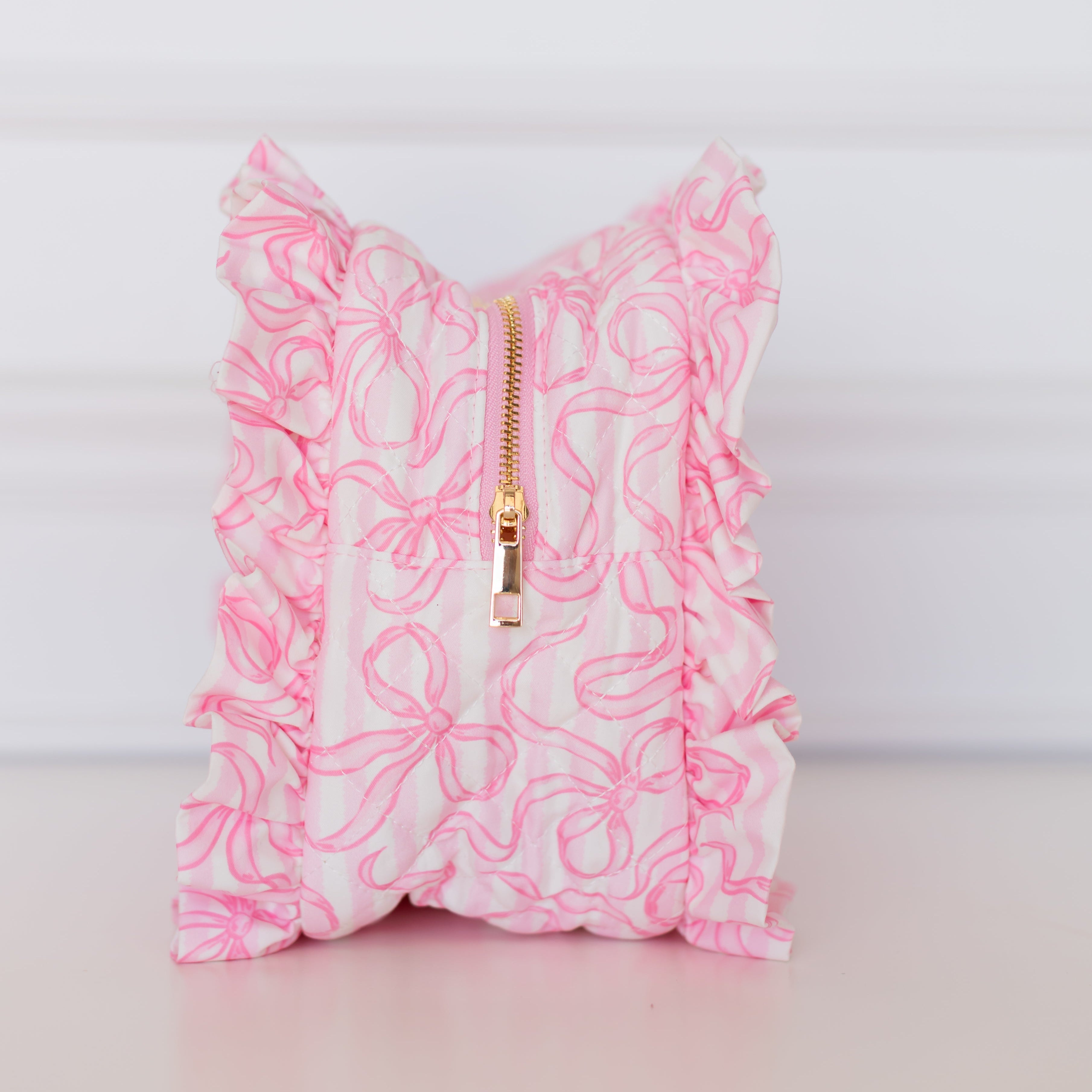 Quilted Coquette Xl Pouch