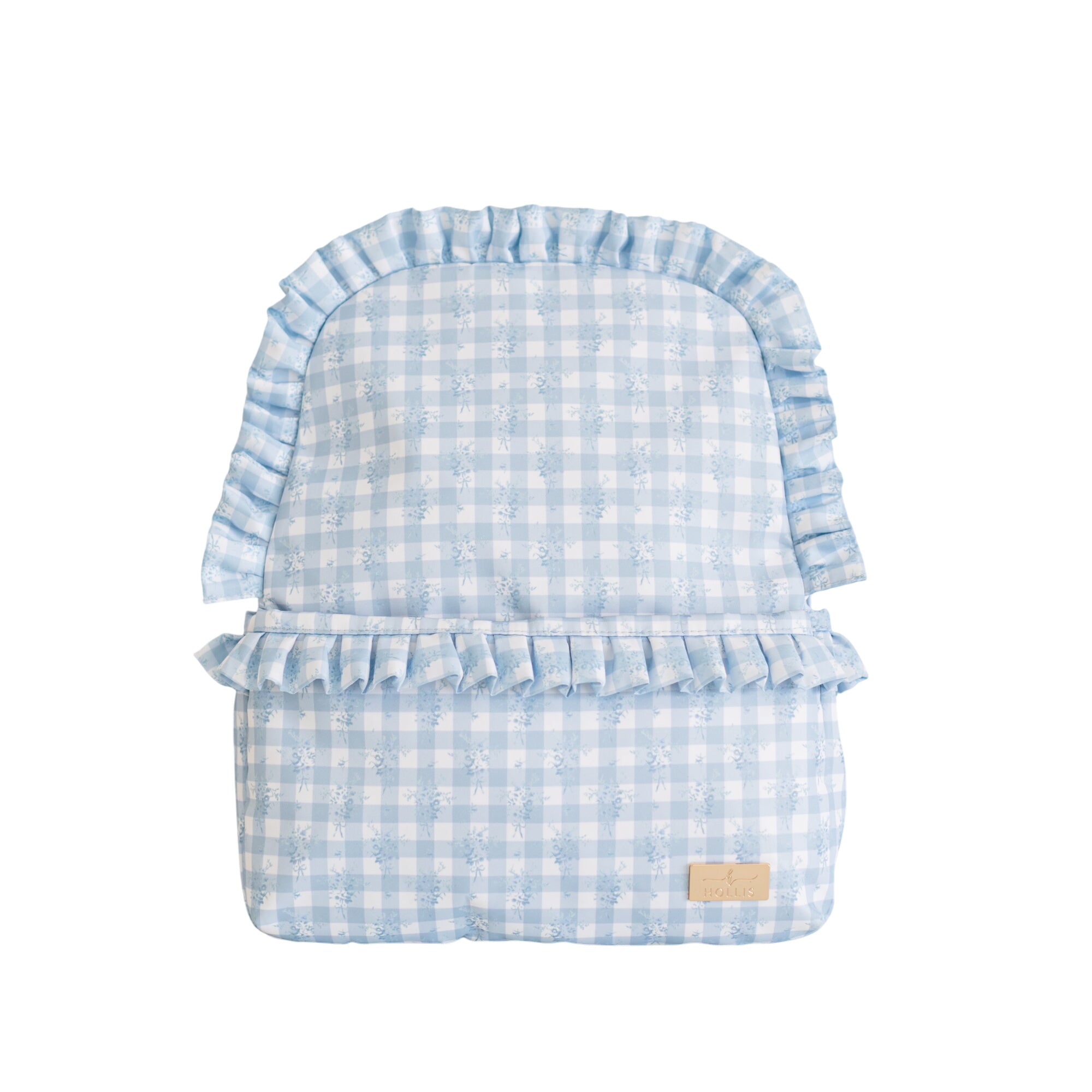 Ruffled Nylon Backpack