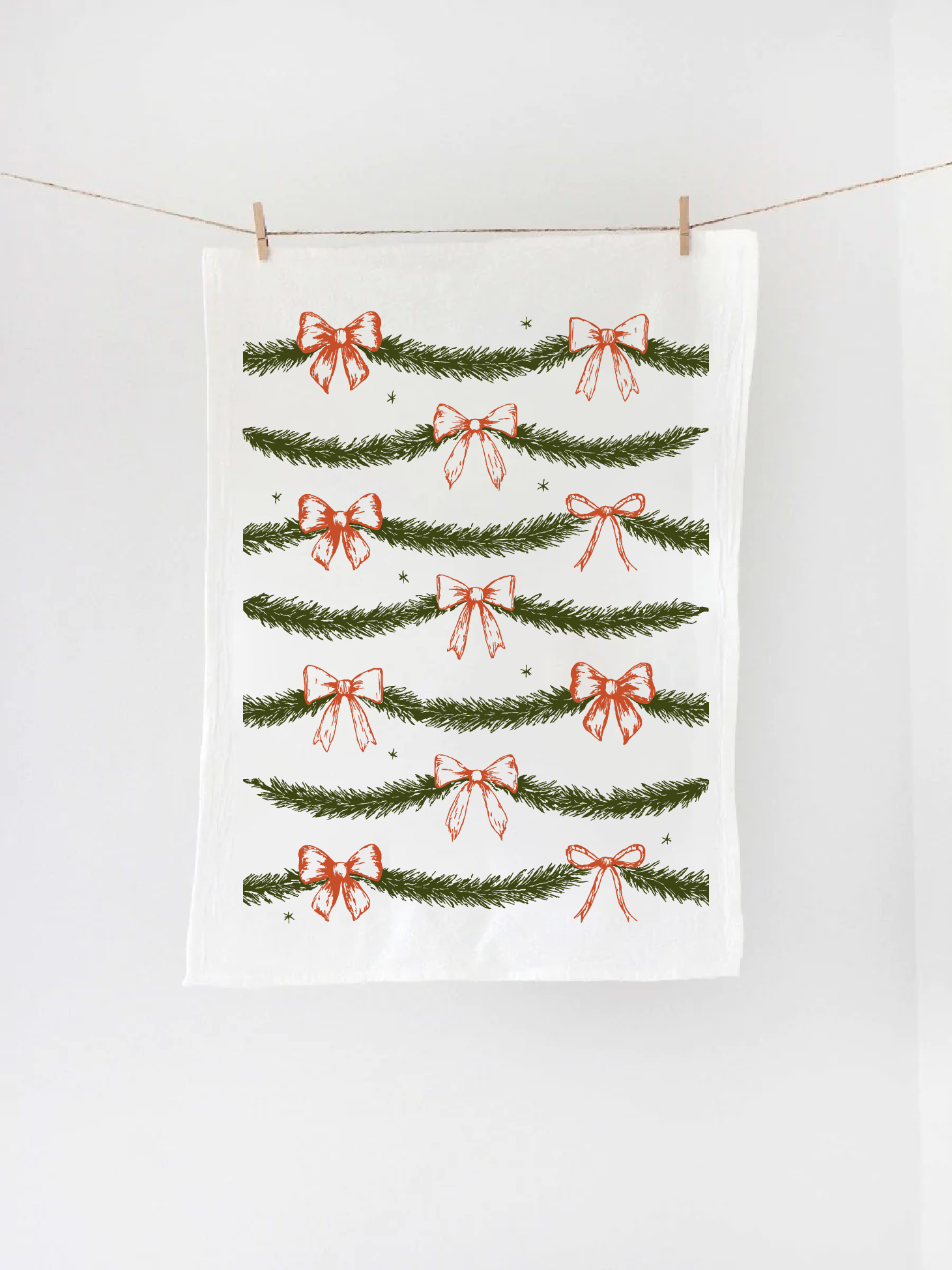 Garland Tea Towel
