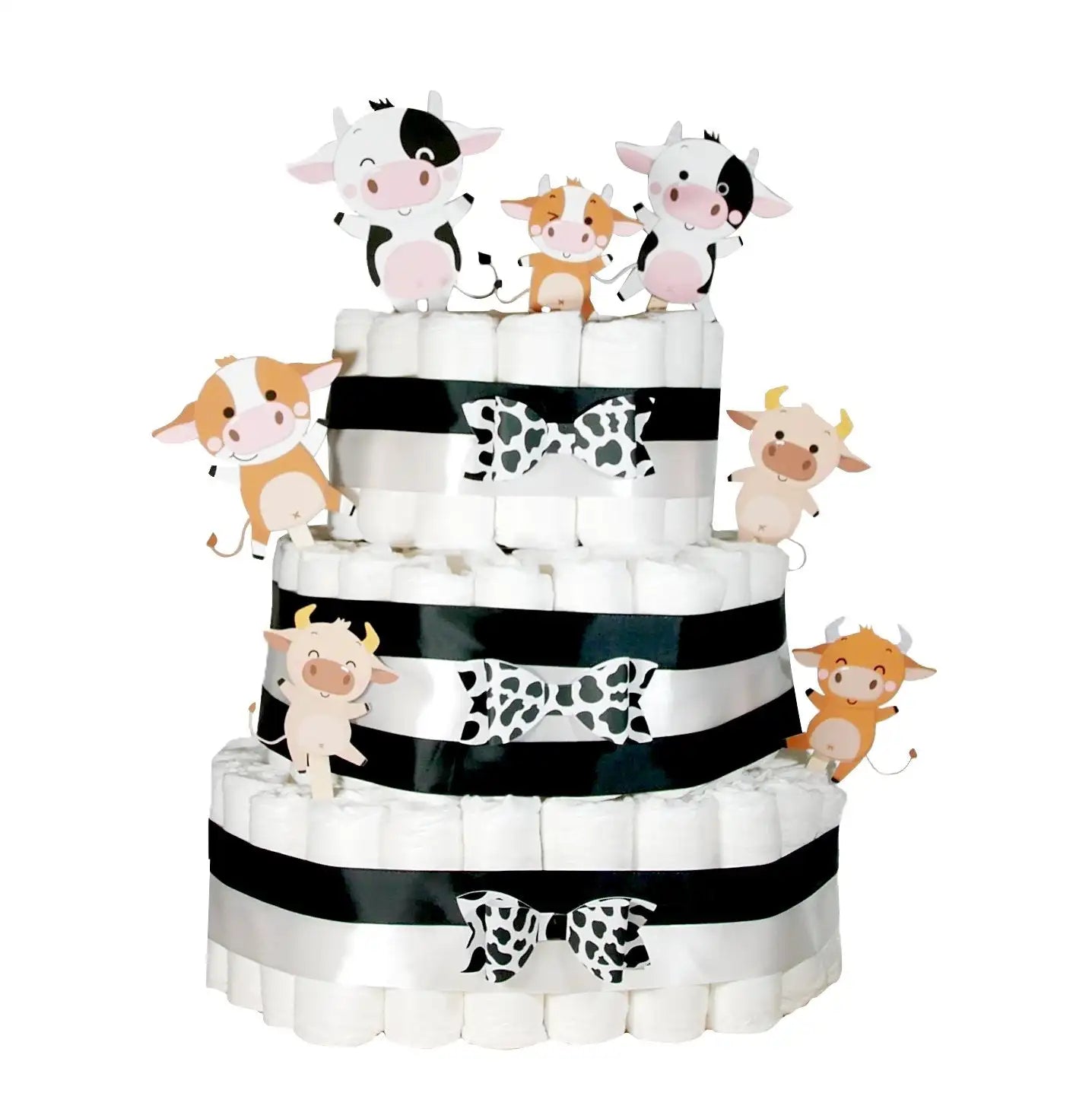 Holy Cow Diaper Cake Kit