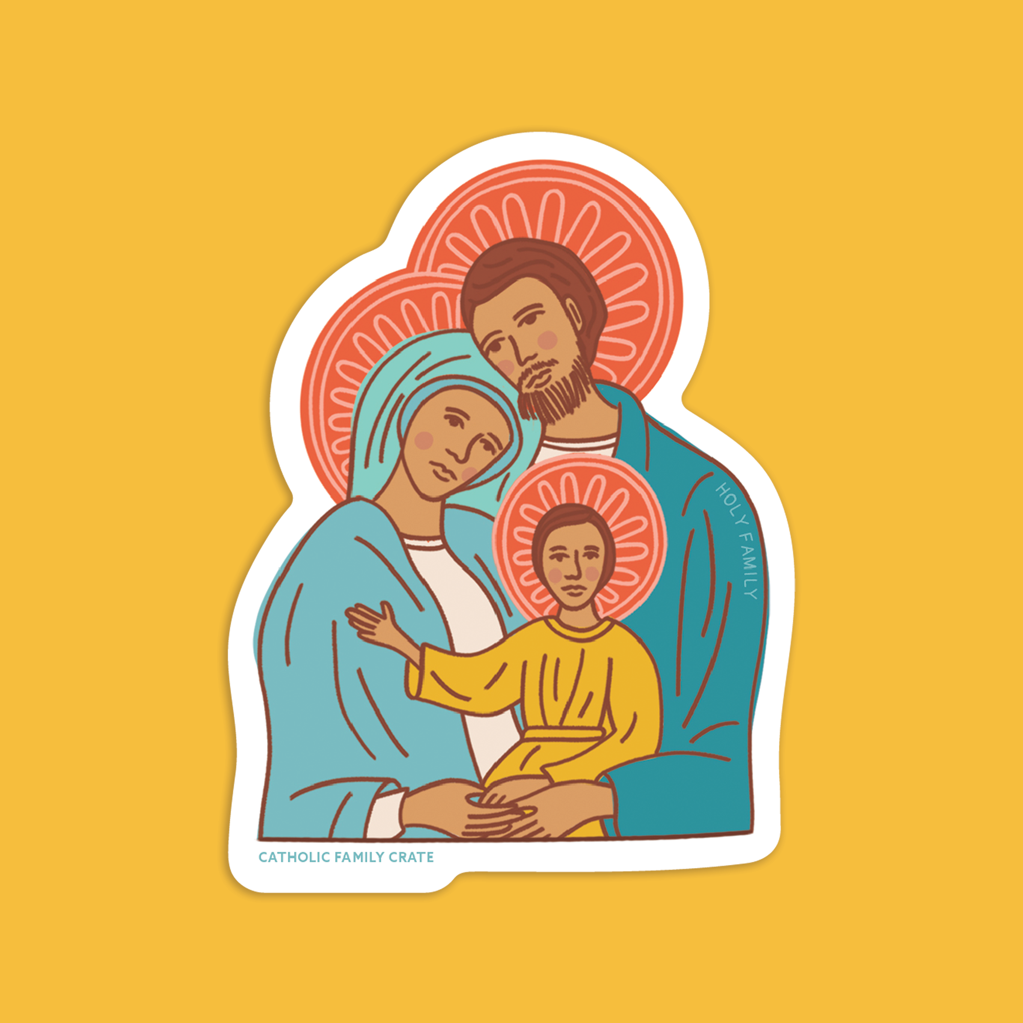 Holy Family Sticker