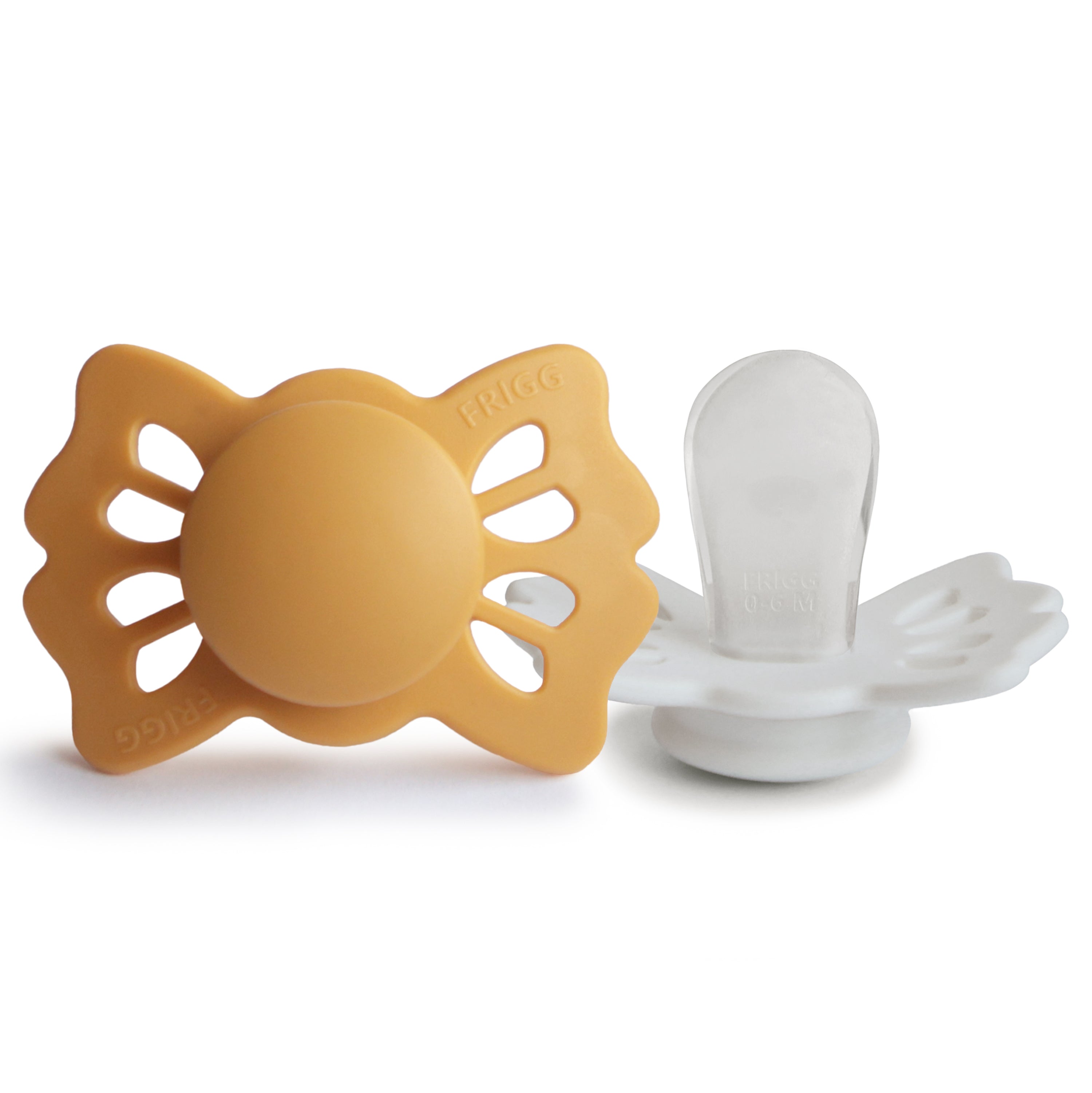 Frigg Lucky Symmetrical Silicone Pacifier 2-pack (0-6 Months)